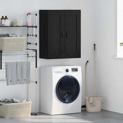 Zdjęcie produktu dla vidaXL Szafka ścienna o wyglądzie czarnego dębu 69,5 x 34 x 90 cm