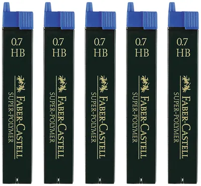 Produktbild von Faber-Castell Bleistiftminen, 5 Dosen