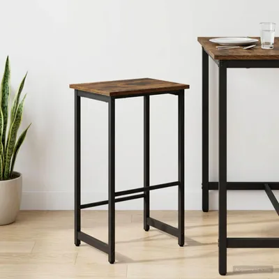 Zdjęcie produktu dla Maison Exclusive - Krzesło barowe z drewna bukowego, wymiary 40 x 32 x 74 cm