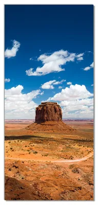 Produktbild von Wallario selbstklebende Türtapete 93 x 205 cm mit Schutzlaminat - Monument Valley