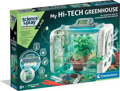 Produktbild von Clementoni Technological Greenhouse I-78846 Pädagogisches Spielzeug Kinder One Size