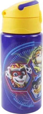 Produktbild von Paw Patrol Chase Rubble Marshall Aluminium Wasserflasche Trinkflasche 500 ml