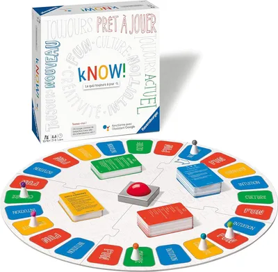 Produktbild von Ravensburger kNOW!, Brettspiel, Lernen, 10 Jahr(e), Familienspiel