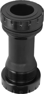Image de Pédalier, aluminium, 68-73mm, 1.37x24T, noir, pour vélo de course & VTT