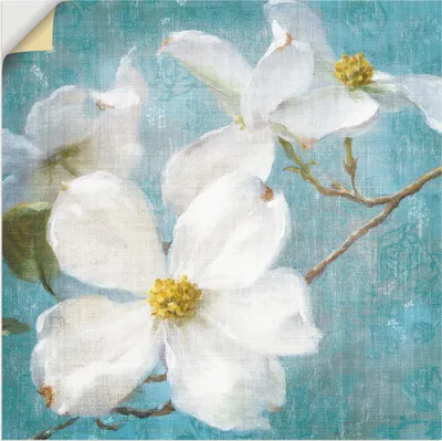 Produktbild von ARTland Wandbild, selbstklebend Vintage Blüte I Größe: 50x50 cm