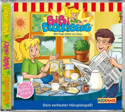Produktbild von CD Bibi Blocksberg #141 Mit Papi allein zu Haus