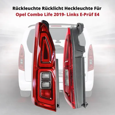 Immagine prodotto di Fanale posteriore per Opel Combo Life 2019- Sinistra Omologazione E4