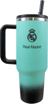 Obrázek produktu pro Real Madrid CF - Termoska, Crest BS5640 (jedna velikost) (Petrol/Black)