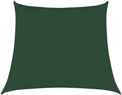 Produktbild von Sonnensegel 160 g/m² Dunkelgrün 4/5x4 m HDPE