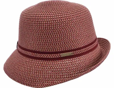 Seeberger knautschbare asymmetrische Glocke mit UV Schutz 30 in rot