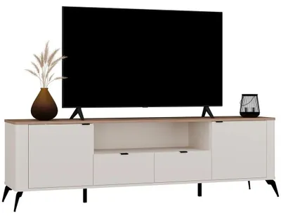 Obrázok produktu pre TV skrinka RTV Cordoba 2D2S kašmír béžová / dub castello 186 cm