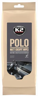 Zdjęcie produktu dla POLO MATT COCKPIT WIPES Chusteczki do kokpitu, 24 szt.