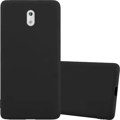 Produktbild von Cadorabo Hülle für Nokia 3 2017 Schutzhülle in Schwarz Handyhülle TPU Silikon Etui Case Cover