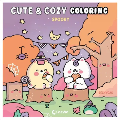 Produktbild von Cute & Cozy Coloring - Spooky