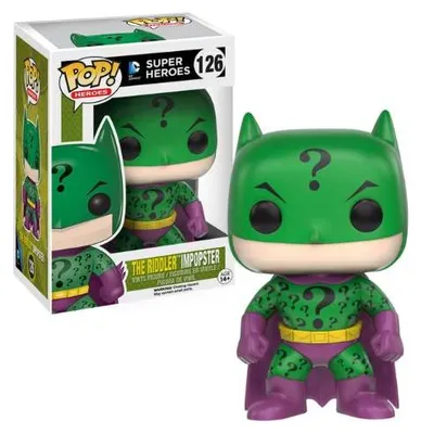 Produktbild von DC Super Heroes - The Riddler Impopster 126 - Funko Pop! Vinyl Figur