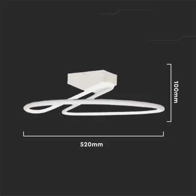 Immagine prodotto di Lampada da soffitto a LED bianca V-TAC 6129-6929