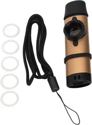 Productafbeelding van Metal Kazoo - Mondharmonica - Muziek Maken - Verstelbare Tonen - 14 cm - Goud