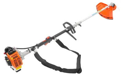 Produktbild von Benzin-Rasentrimmer - #90 - Fadentrimmer - 2-Takt-Motor - 25,4 cm³ - Luftgekühlter Einzylindermotor - Professionell - Orange