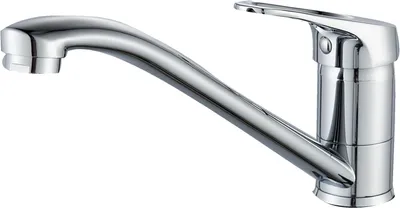 Obrázok produktu pre Kuchynská batéria 360° otočná, páková, keramická kartuše, 60 cm hadica, chróm, pre kuchyňu
