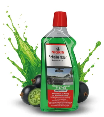 Produktbild von NIGRIN Scheibenklar Konzentrat 1:10 Designer Duft | 1 Liter | Reinigungszusatz f