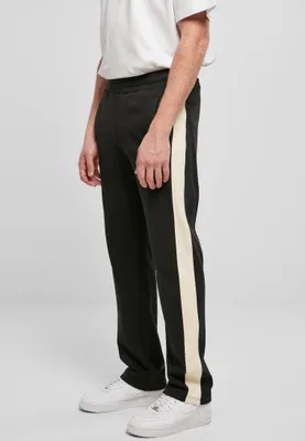Produktbild von Urban Classics TB5915 | Striped Track Pants Jogginghose Herren - Farbe: Black - Größe: XL