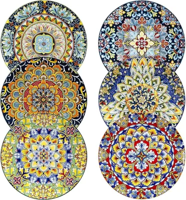 Image de Vancasso Salatteller Set Porzellan Boho Design