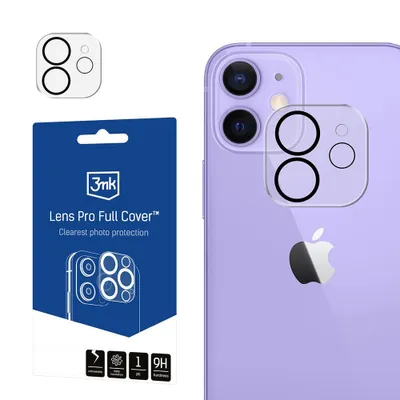 Produktbild von 3mk Lens Pro Full Cover Kameraschutz für Apple iPhone 12