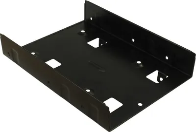 Zdjęcie produktu dla Inter-Tech 88885232, 2x 2,5", Panel bezela, Czarny, 2.5", Stal, 35 mm