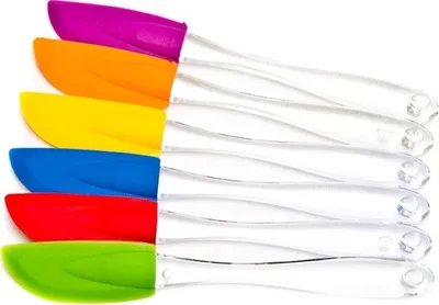 Zdjęcie produktu dla Silikonowa szpatułka do ciasta 26 cm SLIM MS - mix wariantów i kolorów