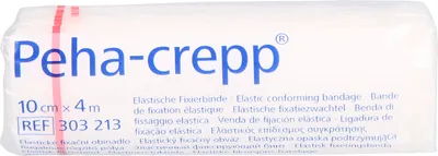 Immagine prodotto di HARTMANN Peha-crepp benda elastica di fissaggio 10 cm x 4 m, 1 pz. Benda