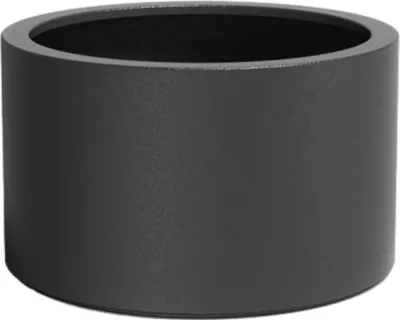 Produktbild von Adezz CIRCUM Standard Pflanzgefäß Fiberglas Pflanzkübel Blumenkübel schwarz