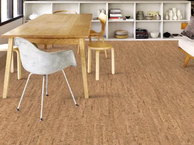 Produktbild von WICANDERS | 2,031 m² | Braun 9 mm Korkboden, Klick Verbindung Naturkork, Trittschalldämmung Fußbodenheizung geeignet, Stärke 9 mm, Nutzungsklasse 23, Breite 18,5 cm Länge 122 cm
