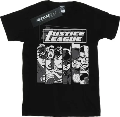 Produktbild von DC Comics - "Justice League" T-Shirt für Herren BI31531 (S) (Schwarz)