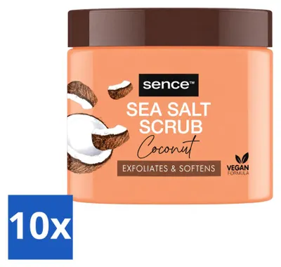 Produktbild von 10 x Sence Coconut Bodyscrub - Pflegend - 500 g - Vorteilspackung - 10 Stücke