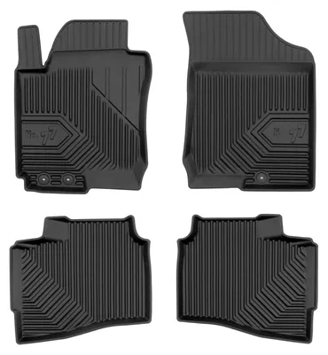 Obrázok produktu pre Gumové vaničkové autokoberce pre: Hyundai i30 I 2007-2012 (kombi) – 4 ks, čierna, na mieru