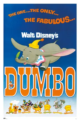Produktbild von Dumbo - Fabulous - Film Movie Kino Poster - Größe 61x91,5 cm