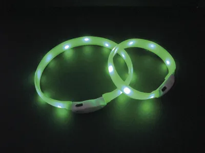 Zdjęcie produktu dla Taśma świetlna Nobby LED szeroka "VISIBLE" zielona; S: 25 mm; 40 cm