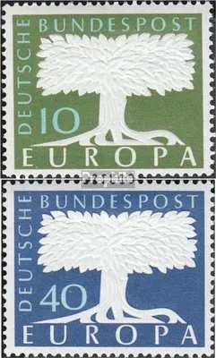 Produktbild von Briefmarken BRD (BR.Deutschland) 1957 Mi 268-269 (kompl.Ausgabe) postfrisch Europa