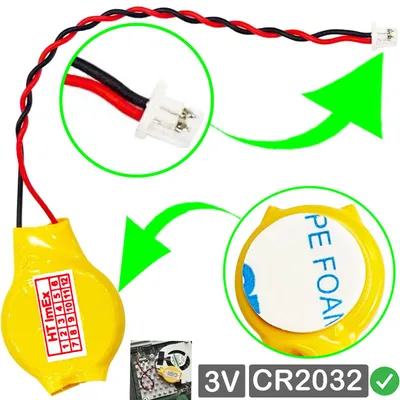 Produktbild von RTC BIOS CMOS Batterie Battery Akku kompatibel für Intel NUC10i5FNK NUC mini PC