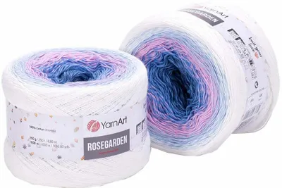 Zdjęcie produktu dla Yarn Art Rose Garden 301 Pink Blue Przędza dziewiarska