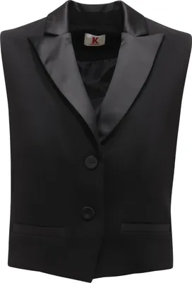 Produktbild von M6953 Gilet Donna Kontatto Woman Waistcoat Black