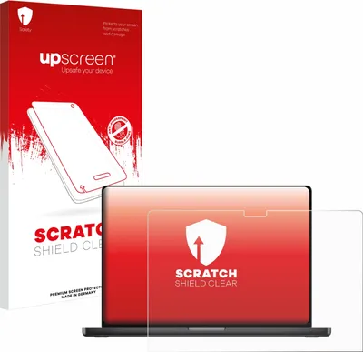 Produktbild von upscreen Schutzfolie für Apple MacBook Pro 16" M4 2024 Displayschutz Displayschutzfolie Folie Klar Transparent