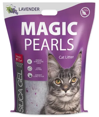 Zdjęcie produktu dla Żwirek dla kota Magic Pearls Lavender 16l/6,3kg