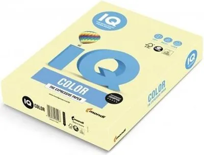 Obrázek produktu pro Barevný papír IQ Color A3 - YE23, žlutý, 80 g/m2, 500 listů