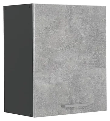 Image de Elément haut de cuisine Vicco R-Line Béton/Anthracite 50cm, Model 70033