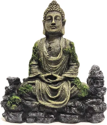 Produktbild von Buddha Statue Dekoration für Aquarium - Dekor Ornament
