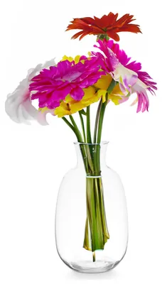 Produktbild von Giftdecor Blumenvase Kristall - Luxus-Dekoglas - klar transparent - 21 x 36 cm