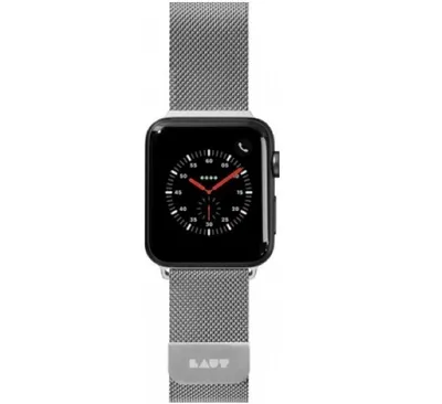 Produktbild von LAUT Steel Loop Watch Strap 42/44 mm silber (408001)