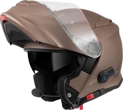 Immagine prodotto di Casco Bogotto H271 BT Bluetooth ribaltabile, marrone opaco, XL