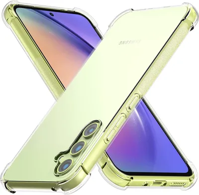 Obrázek produktu pro Galaxy A54 Case, LaimTop Transparent Soft TPU Drop Protection Case pro Samsung Galaxy A54
